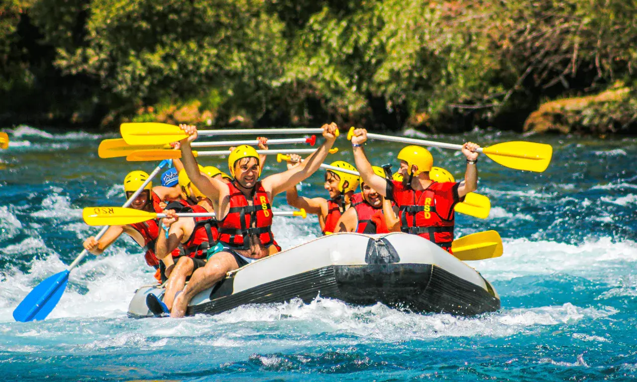 Rafting in Ayung River