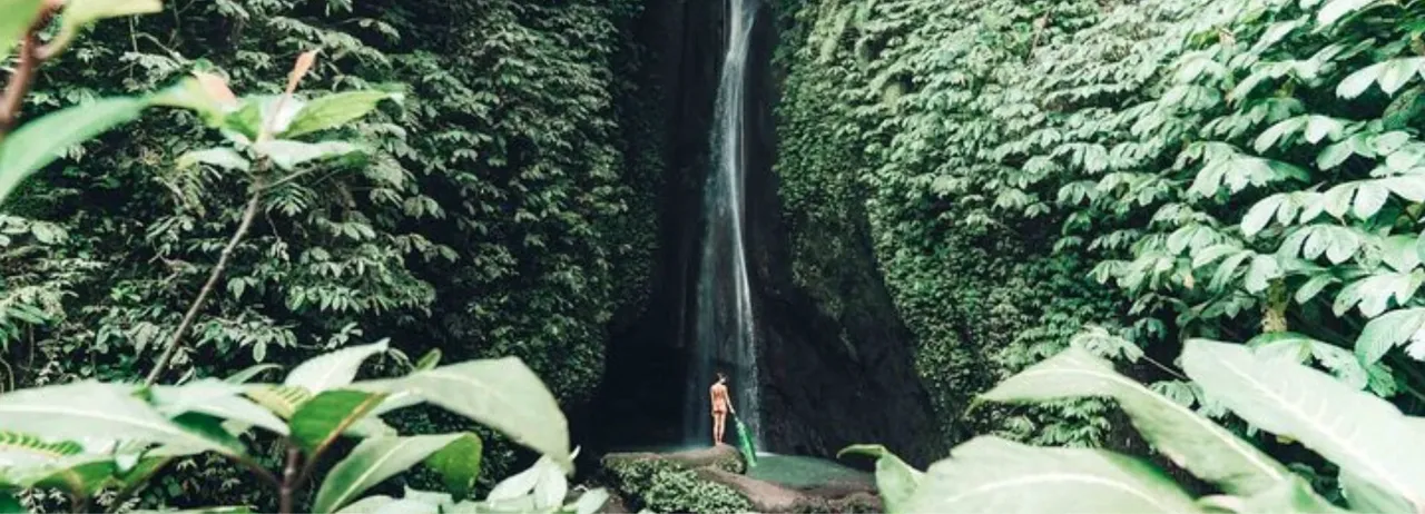 Leke Leke Waterfall in Bali