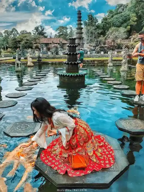 Tirta Gangga fountain