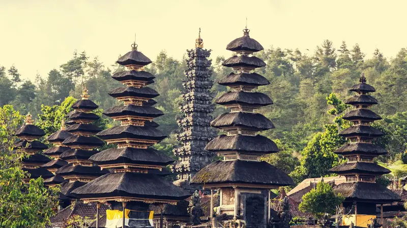 Besakih temple steps