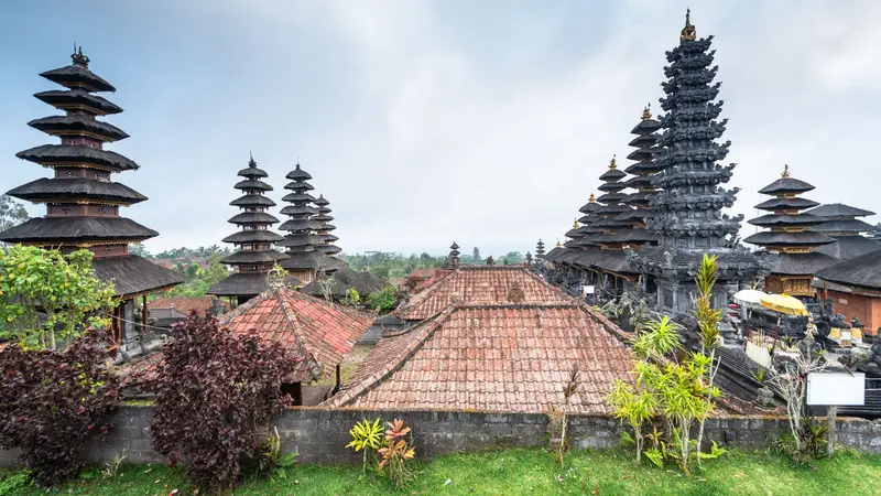 Besakih temple ceremony area